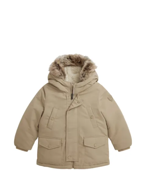 POLO RALPH LAUREN KIDS faux-fur trim hooded jacket