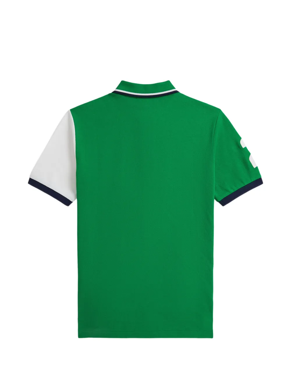 POLO RALPH LAUREN KIDS Polo Bear poloshirt met colourblocking Groen