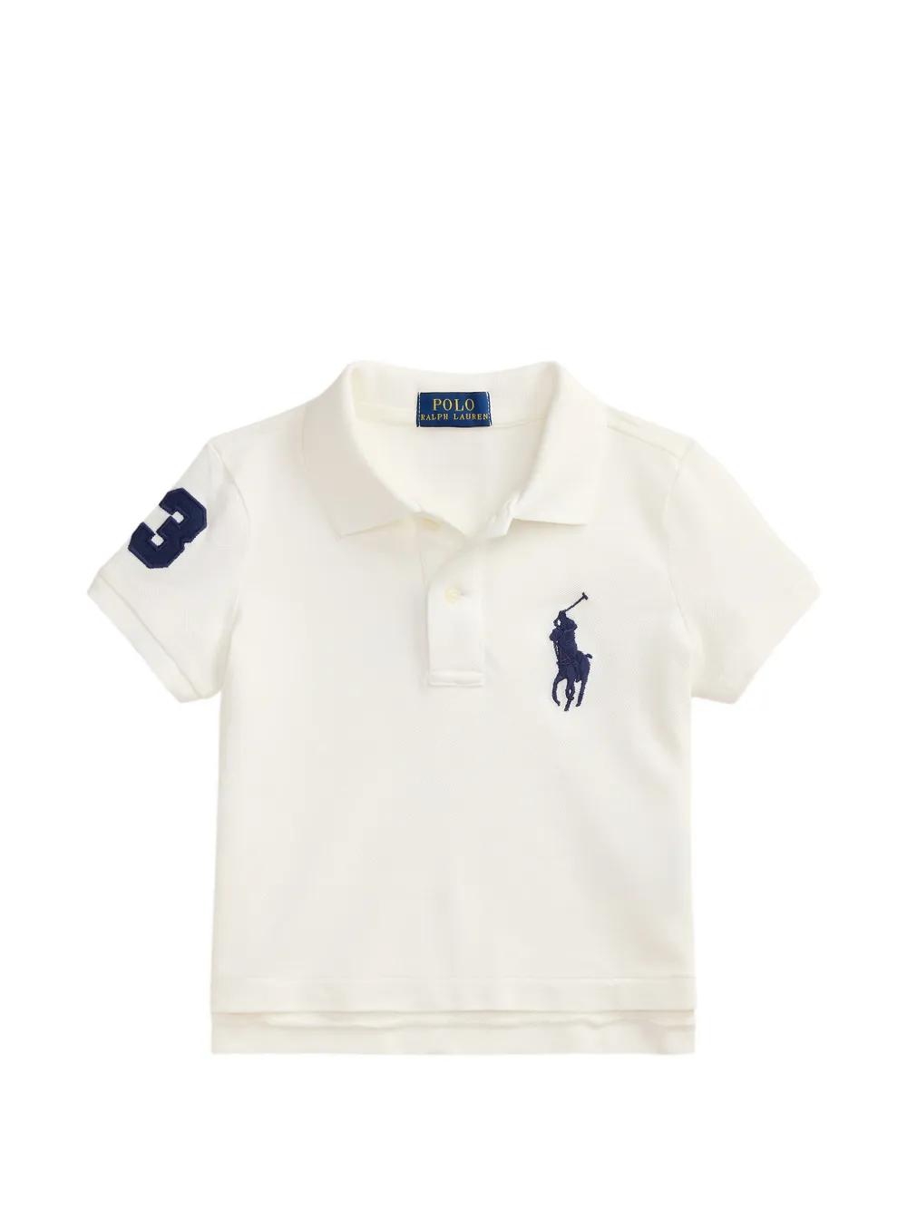 POLO RALPH LAUREN KIDS Big Pony polo shirt - Bianco