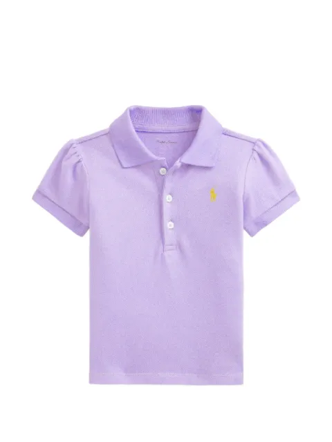 POLO RALPH LAUREN KIDS short-sleeve cotton polo shirt