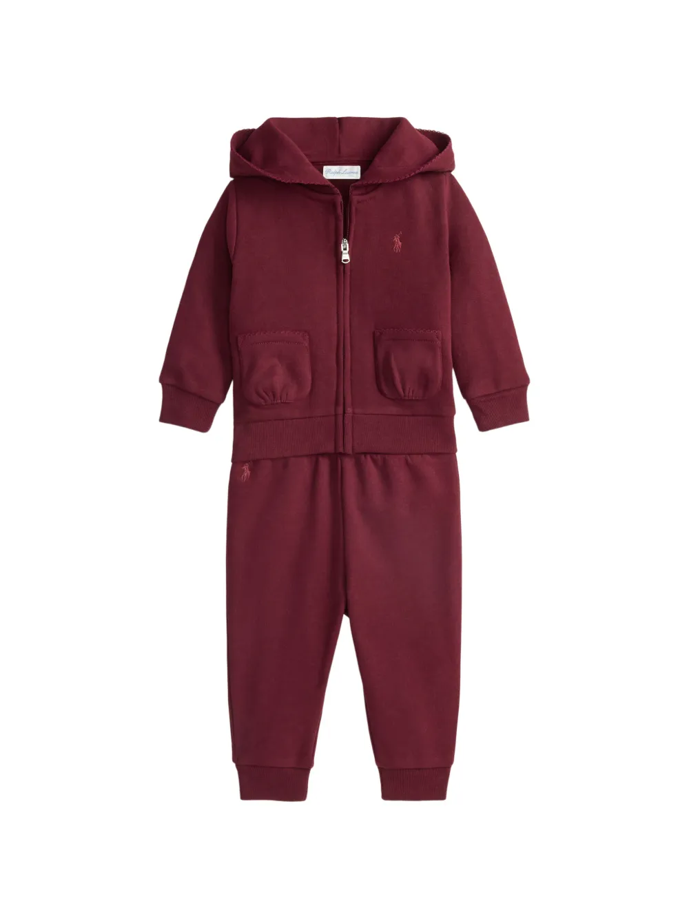POLO RALPH LAUREN KIDS Polo Pony tracksuit - Rosso