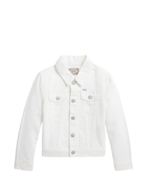 POLO RALPH LAUREN KIDS button-up denim jacket