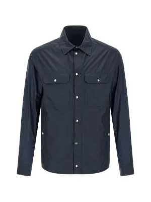 Stone Island zip-up Shirt | Blue | FARFETCH