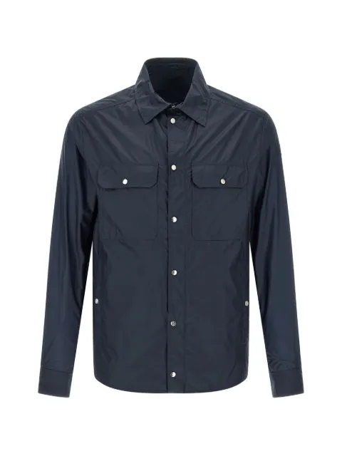 Moncler lightweight stop pointed-collar shirt
