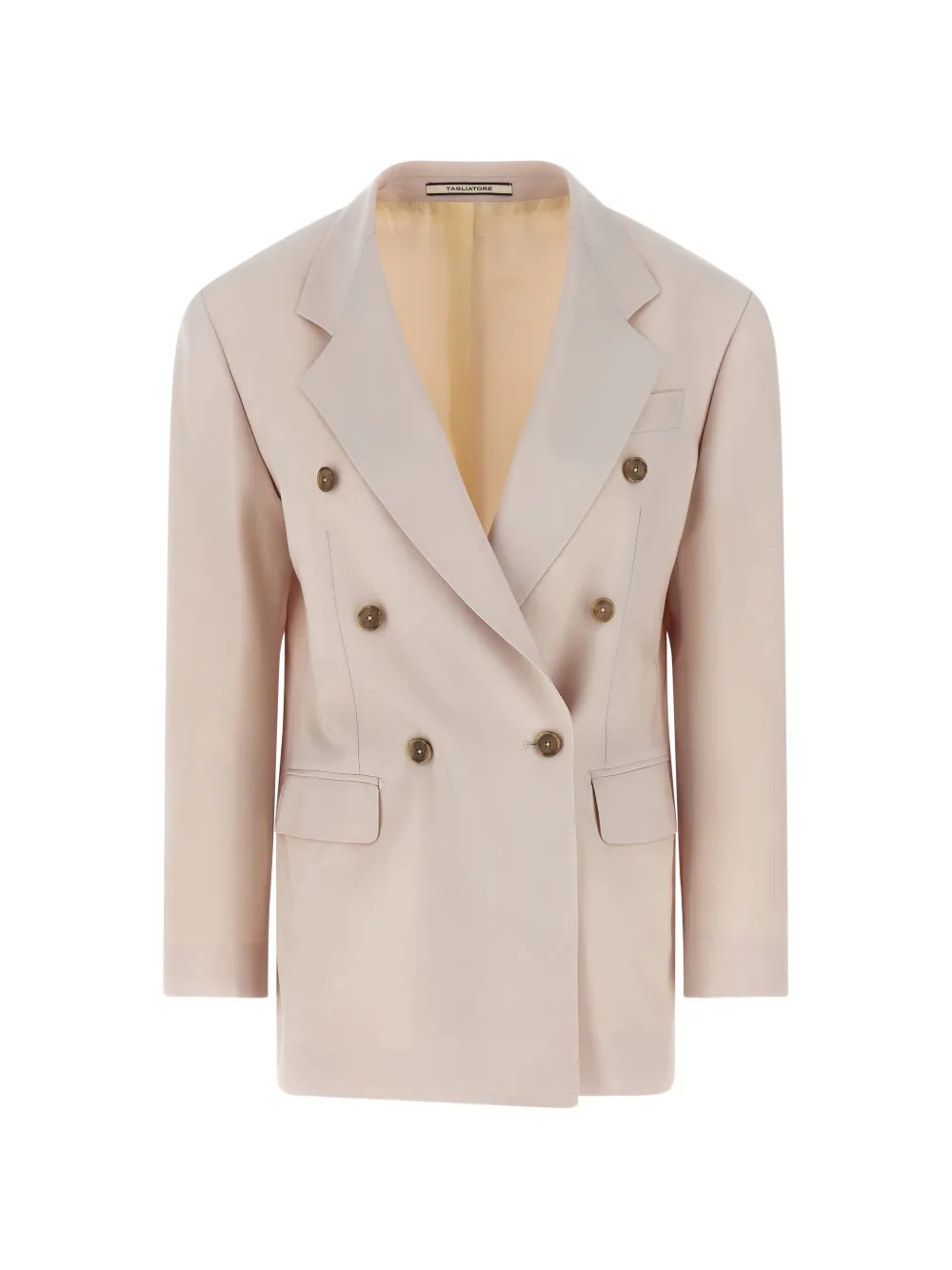 Tagliatore Loreley double-breasted blazer - Nude