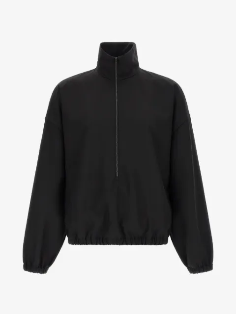 Fear Of God سويت شيرت بسحاب نصفي ورقبة عالية