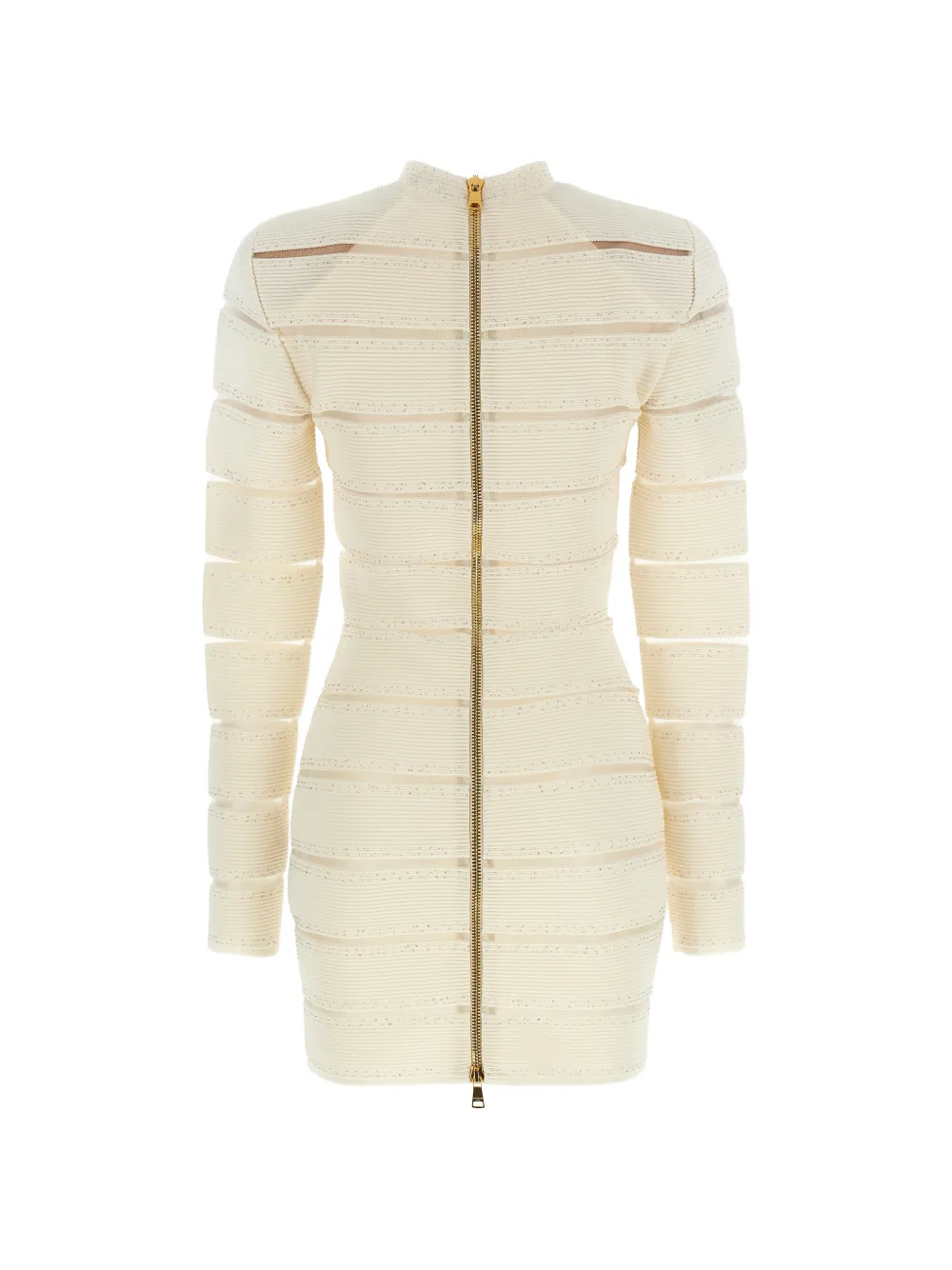 balmain sequin mesh mini dress Balmain
