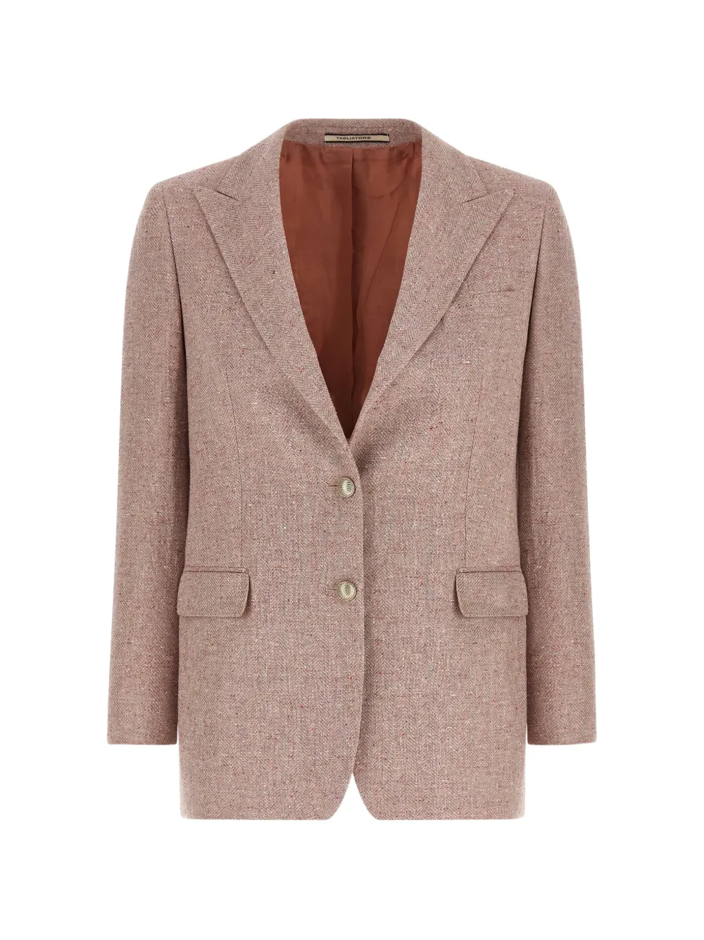 Tagliatore Bertha single-breasted blazer - Rosa