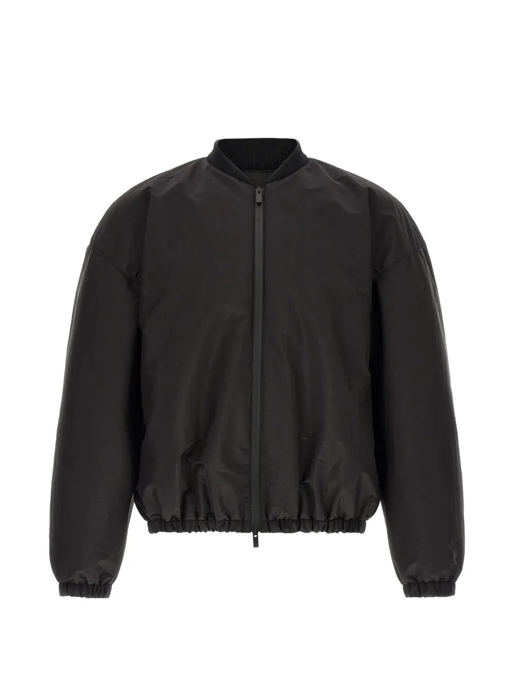 Fear Of God satin-effect bomber jacket - Nero