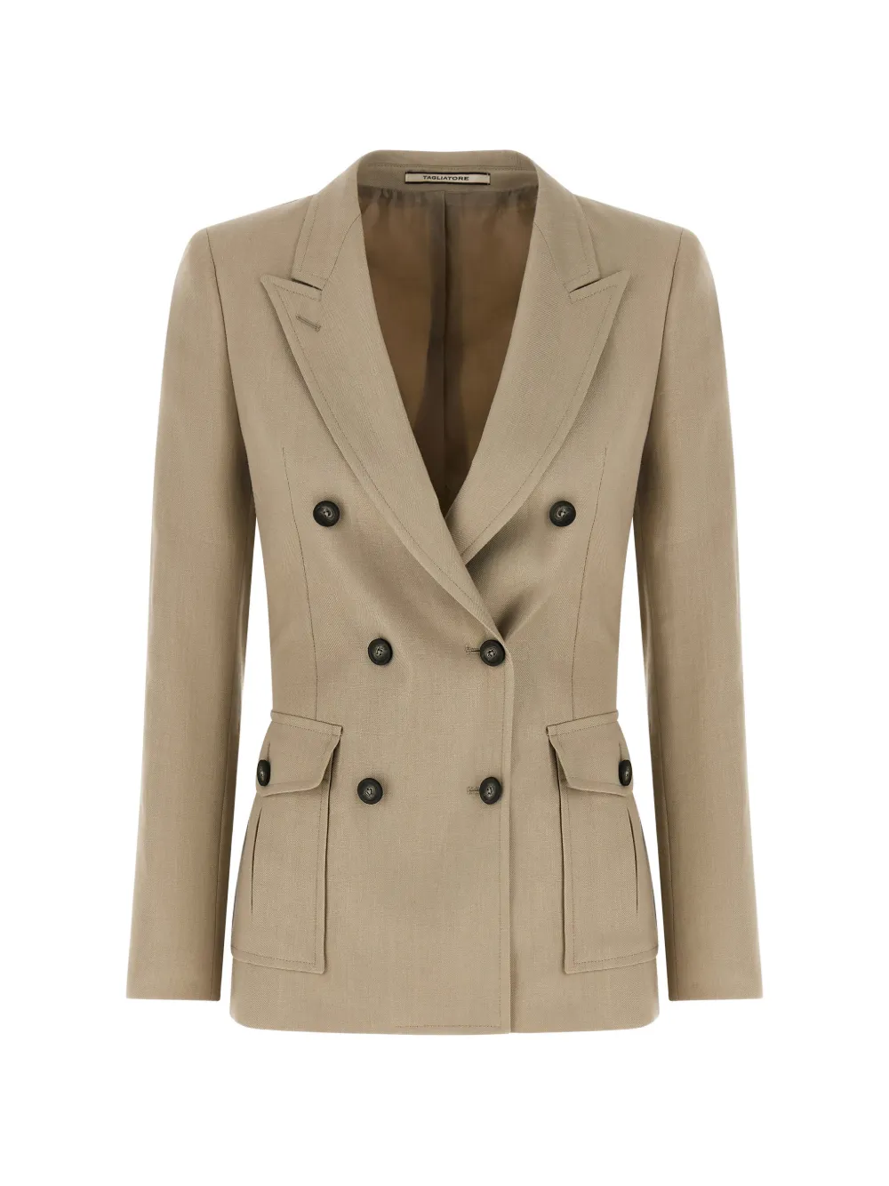 Tagliatore Honey double-breasted peak-lapels blazer - Neutrals