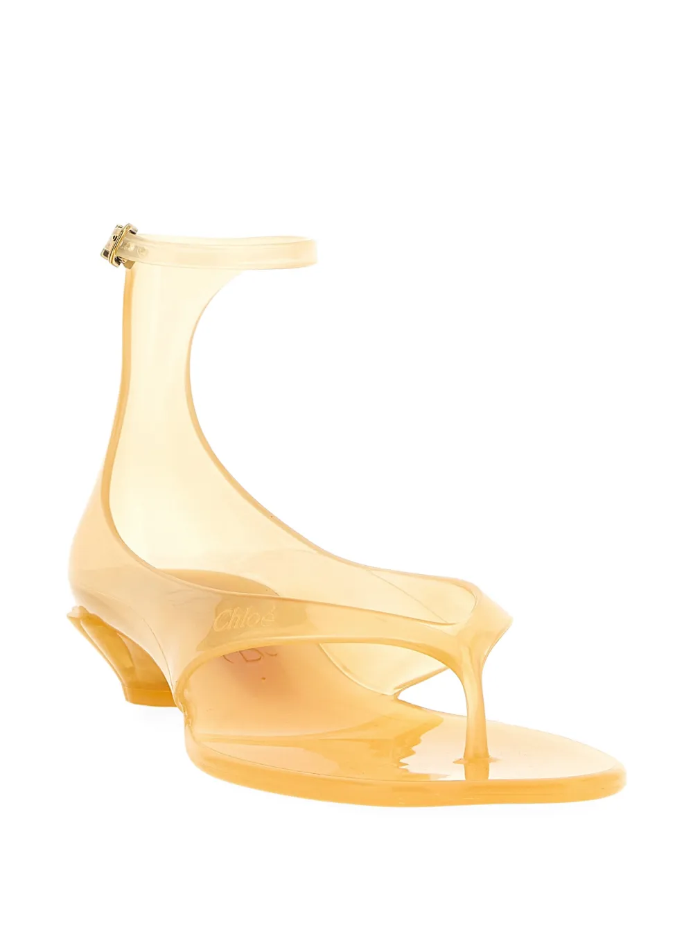 Chloé Jelly sandalen met verstelbaar bandje Wit