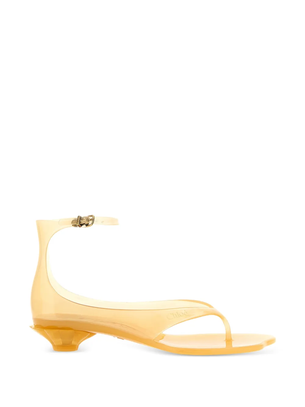 Chloé Jelly sandalen met verstelbaar bandje Wit