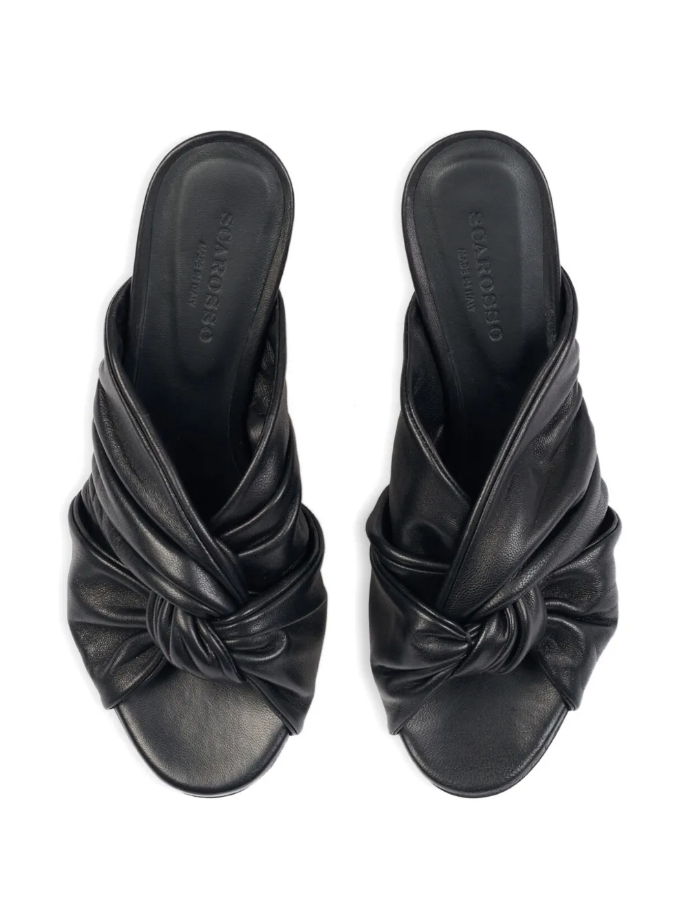 Scarosso Kiki muiltjes Zwart