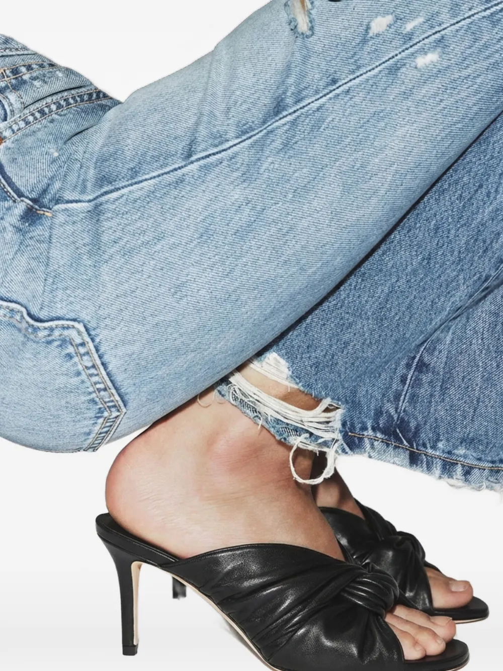 Scarosso Kiki muiltjes Zwart