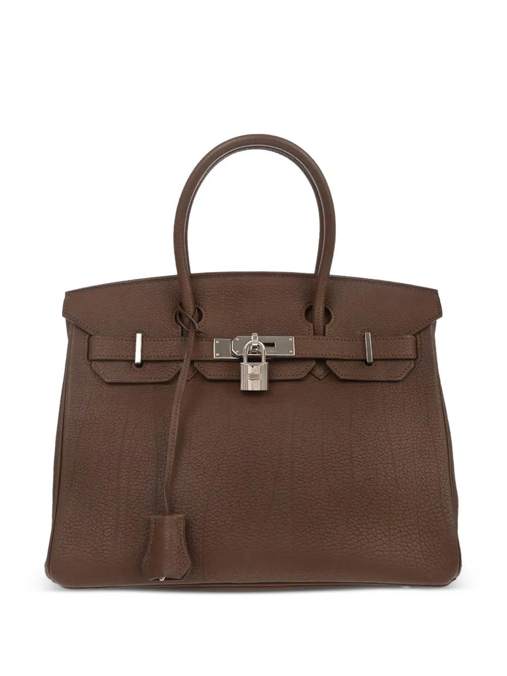 Hermès Pre-Owned Fjord Birkin 30 handbag - Marrone