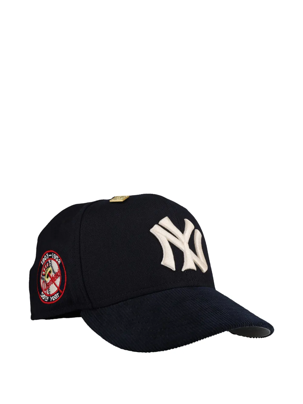 NEW ERA CAP 59FIFTY New York Yankees corduroy-visor hat - Blu