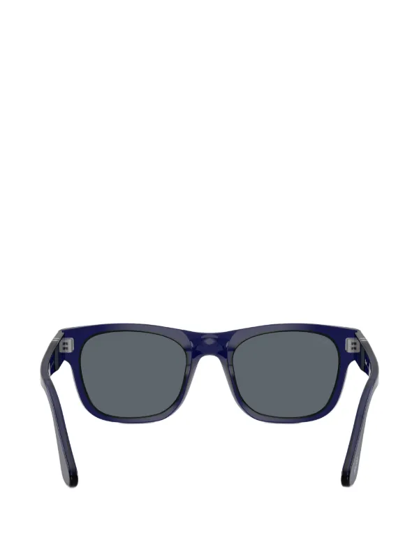 Persol スクエアフレーム サングラス | ブルー | FARFETCH JP