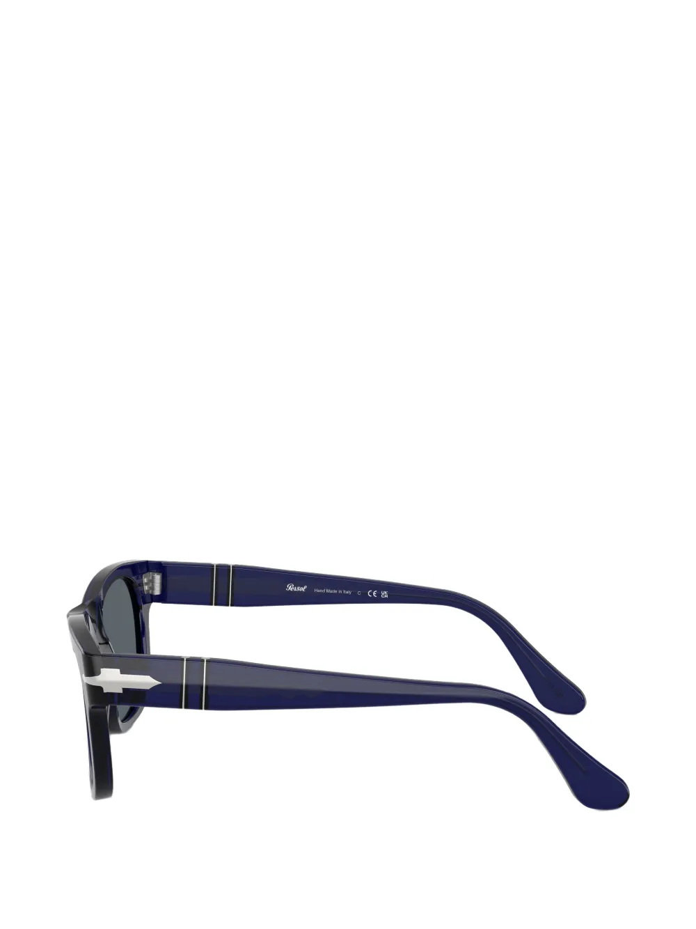 Persol Zonnebril met vierkant montuur Blauw