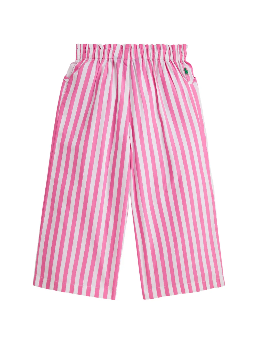 POLO RALPH LAUREN KIDS striped elasticated-waist trousers - Rosa