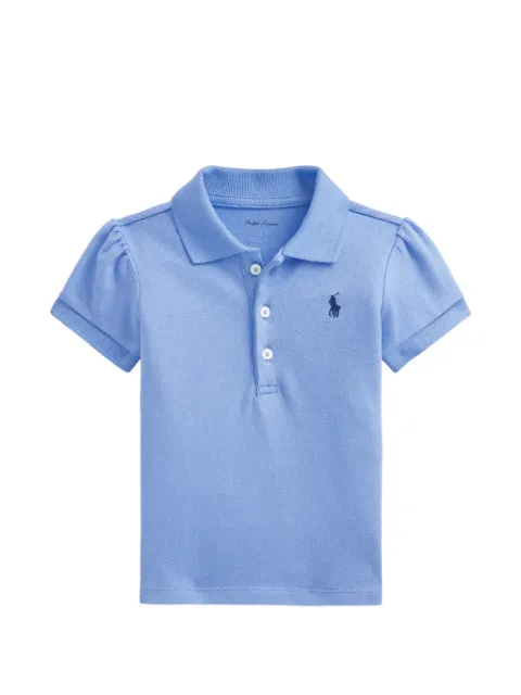 POLO RALPH LAUREN KIDS playera tipo polo con Polo Pony bordado