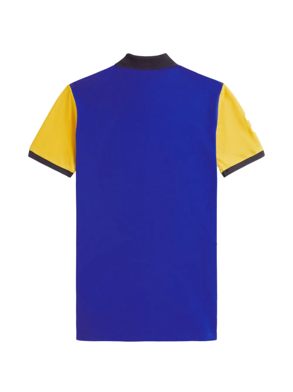 POLO RALPH LAUREN KIDS Polojurk met colourblocking en geborduurd logo Blauw