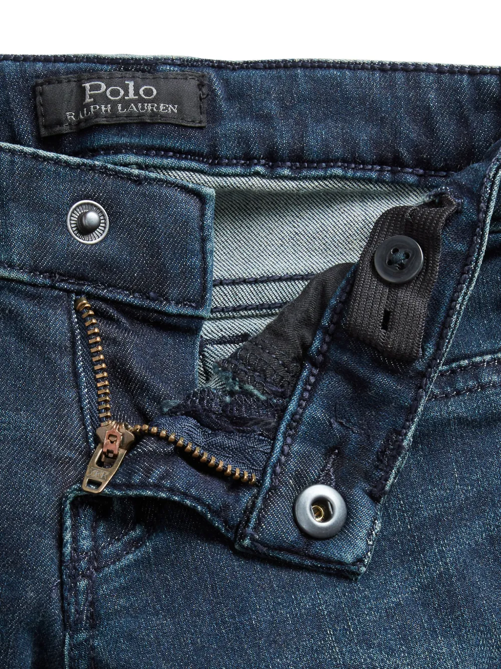 POLO RALPH LAUREN KIDS Skinny jeans Blauw