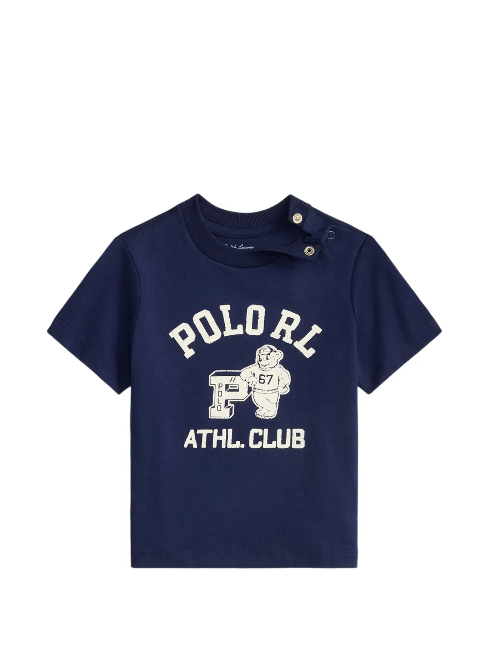 POLO RALPH LAUREN KIDS Polo Bear graphic-print T-shirt - Blu