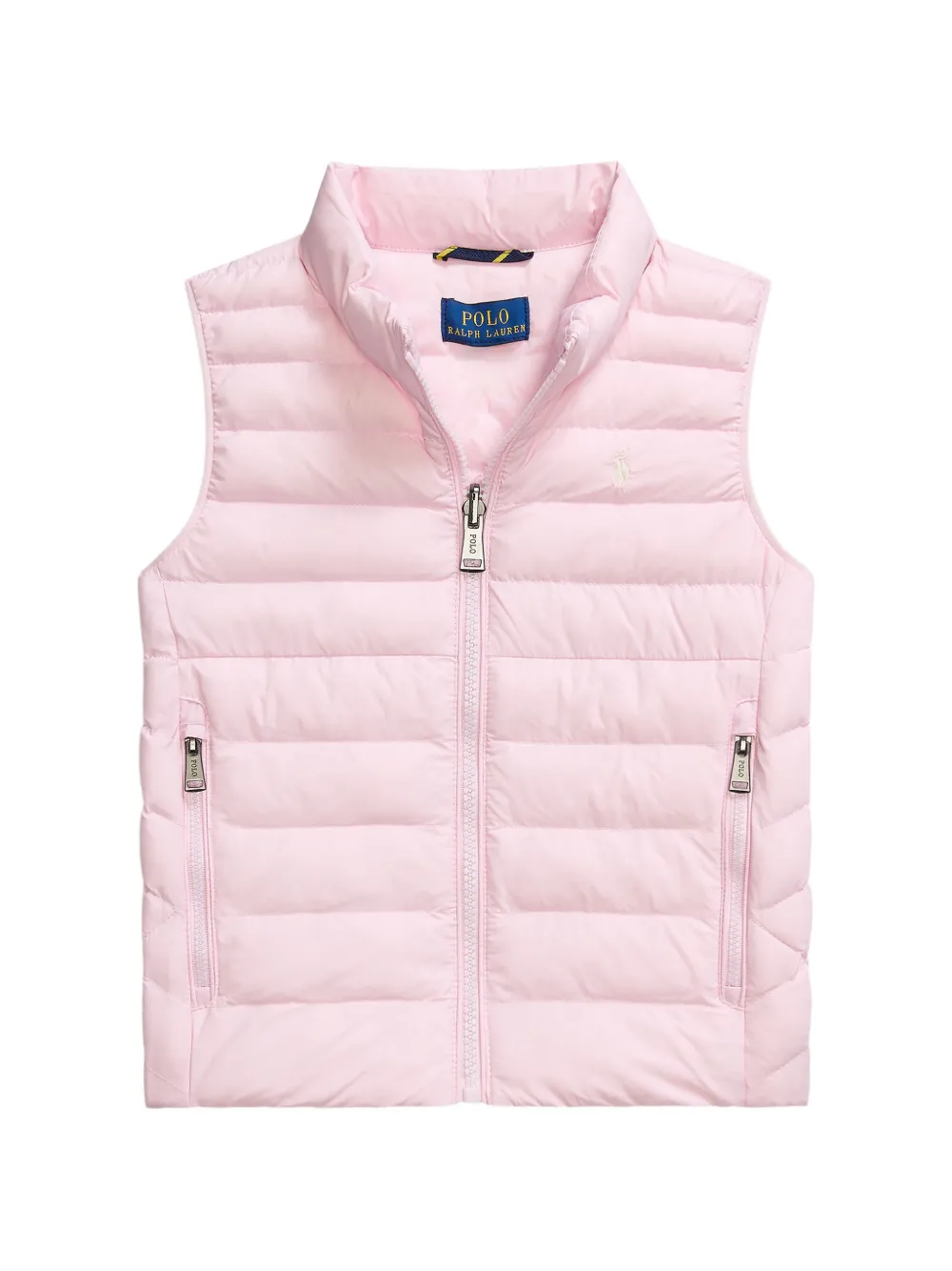 POLO RALPH LAUREN KIDS quilted gilet - Rosa