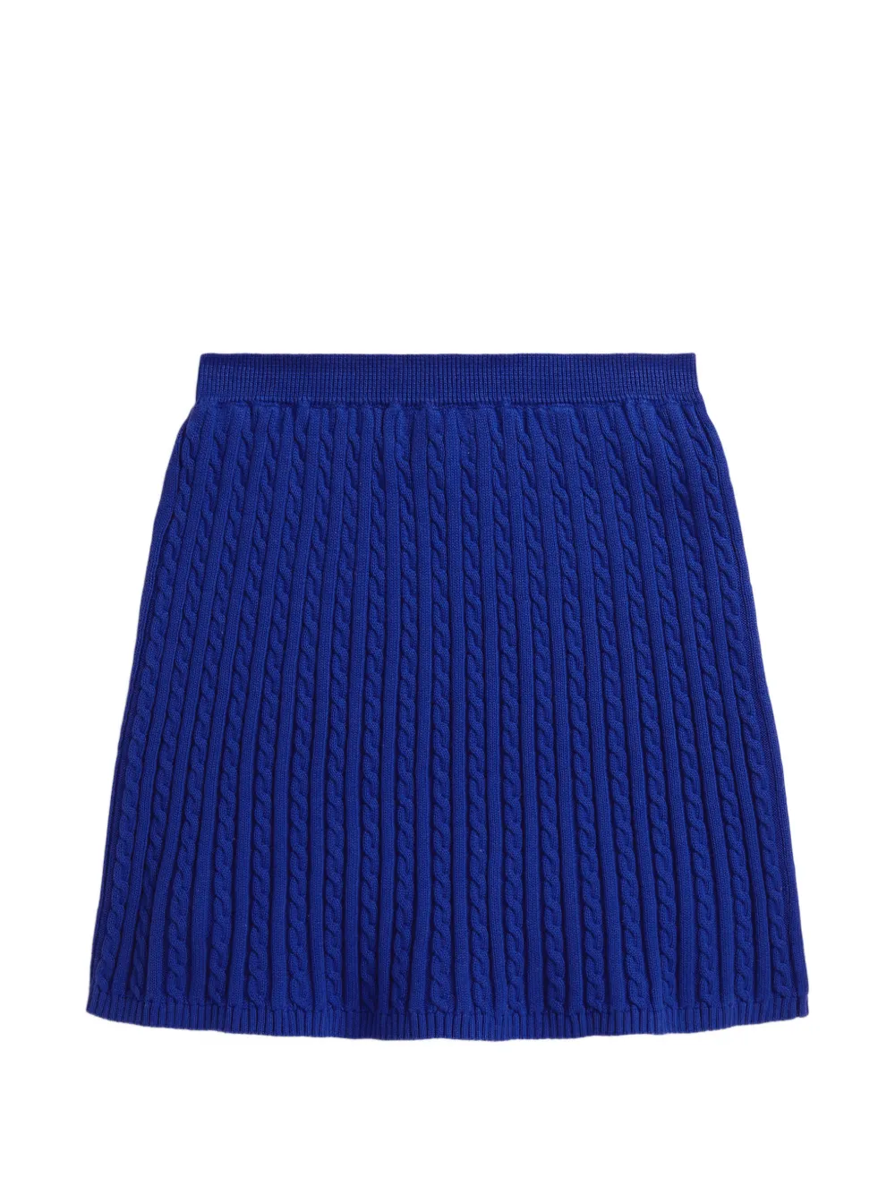 POLO RALPH LAUREN KIDS Kabelgebreide rok Blauw
