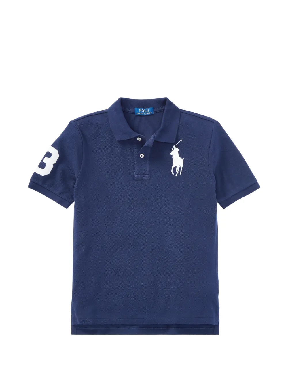 POLO RALPH LAUREN KIDS short sleeve polo shirt - Blu