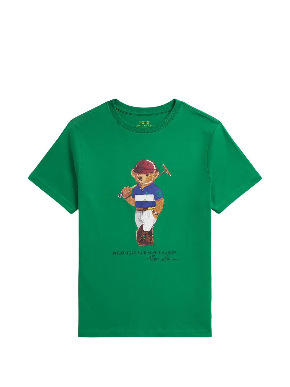 POLO RALPH LAUREN KIDS Polo Bear T-shirt - Verde