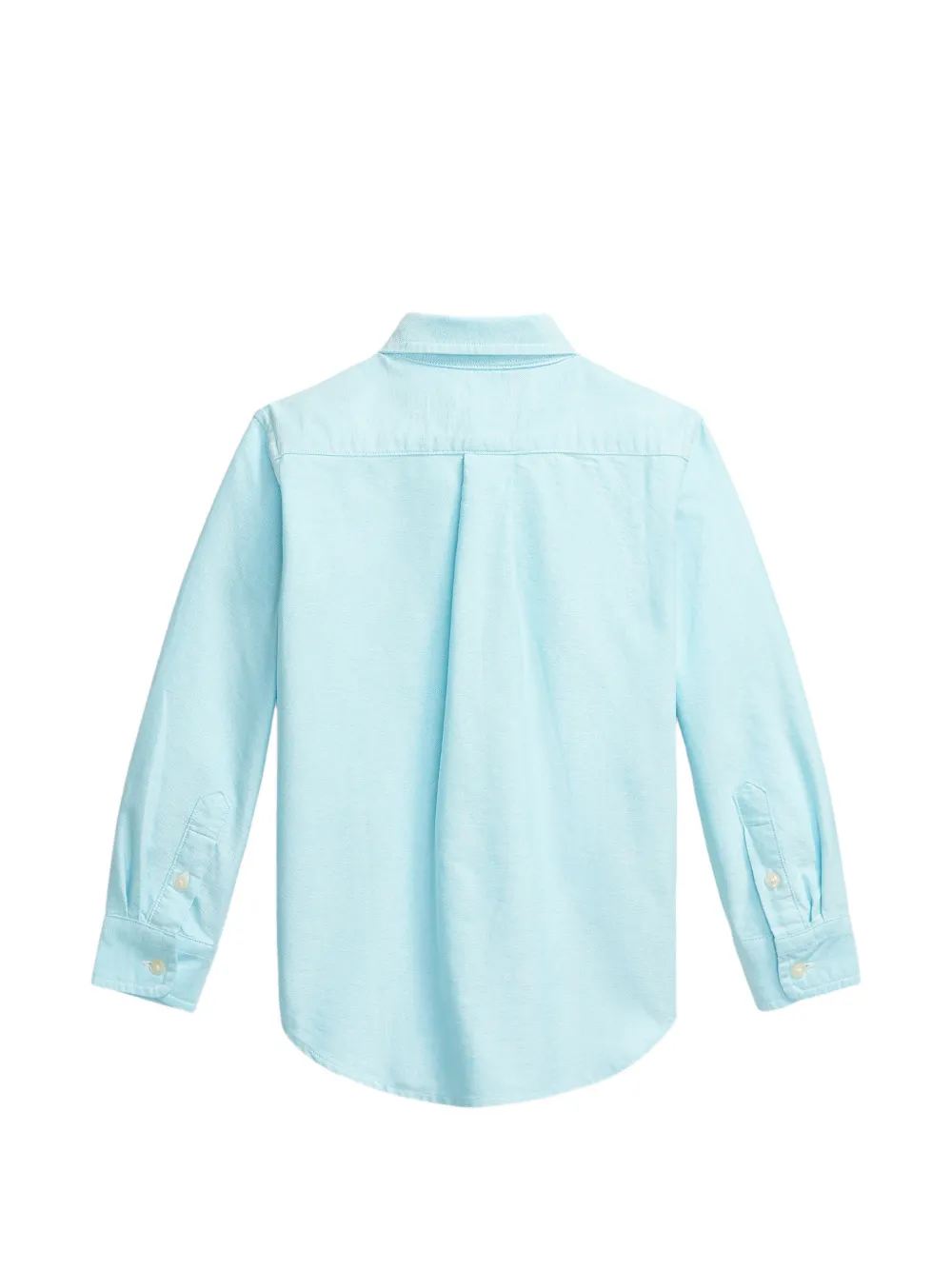 POLO RALPH LAUREN KIDS Button-down shirt met ponydetail Blauw