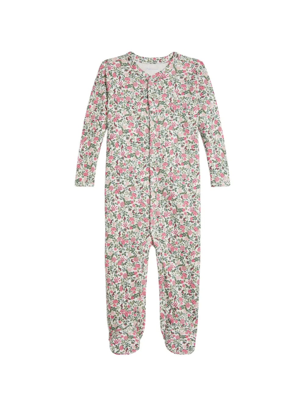 POLO RALPH LAUREN KIDS floral-print pajamas - White
