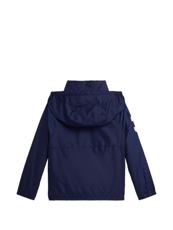 POLO RALPH LAUREN ナイロンジャケット　フーデット　160cm POLO RALPH LAUREN KIDS フーデッド ジャケット | ブルー | FARFETCH JP