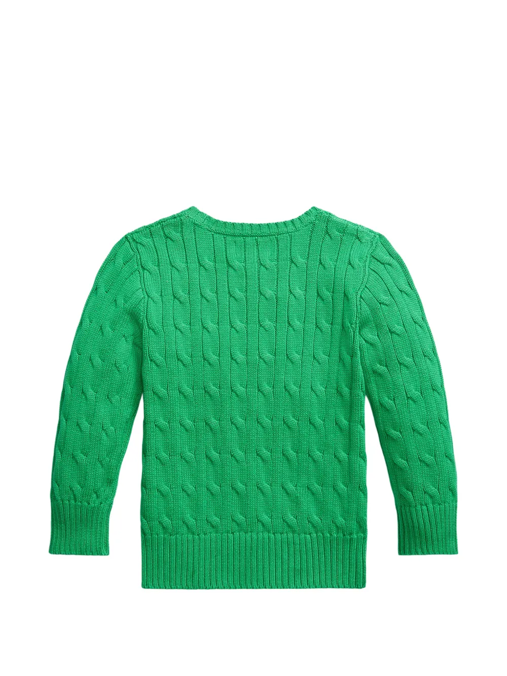 POLO RALPH LAUREN KIDS Kabelgebreide trui Groen
