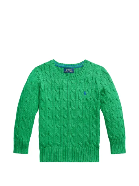 POLO RALPH LAUREN KIDS cable-knit sweater