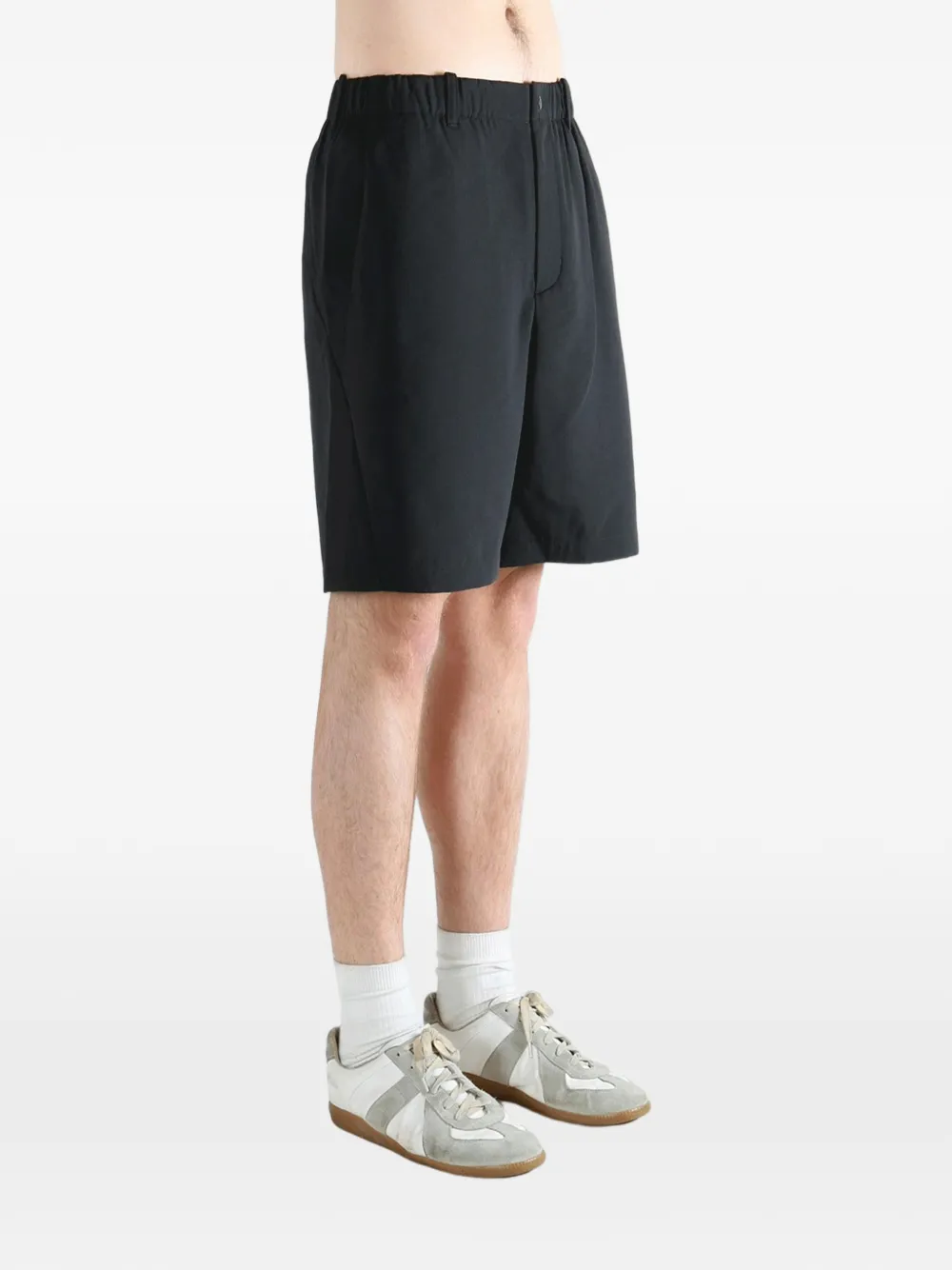 Goldwin Shorts met elastische tailleband Zwart
