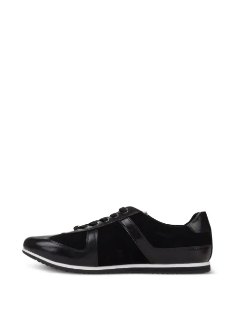 Versace suede panel sneakers