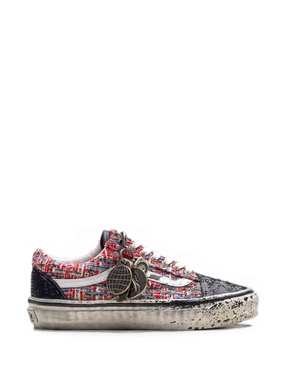 Vans Premium Old Skool charm-detail sneakers - Rosso