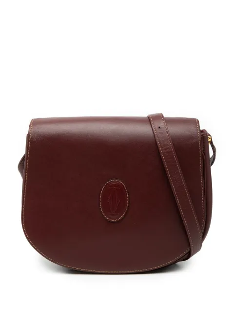 Cartier 1990-2000 Leather Must De Cartier crossbody bag