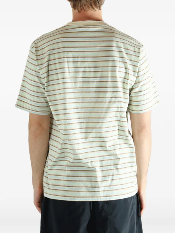 Auralee グラデーション ストライプ Tシャツ | グリーン | FARFETCH JP