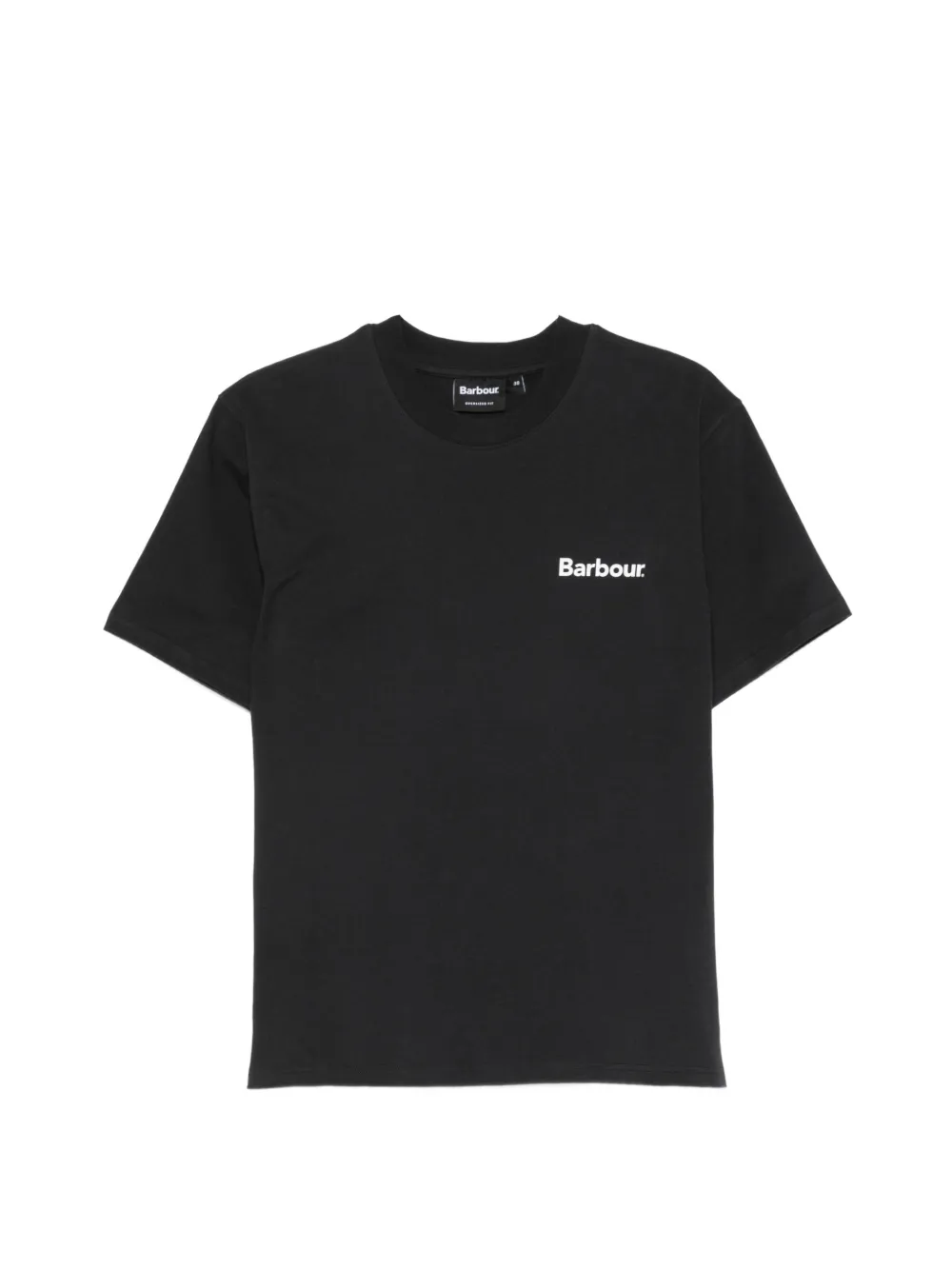 Barbour Crossby Archive Logo T-shirt - Nero
