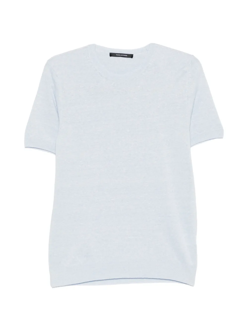 Tagliatore Josh fine-knit T-shirt - Blu
