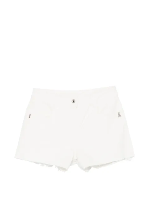 Patrizia Pepe Shorts met gerafelde afwerking