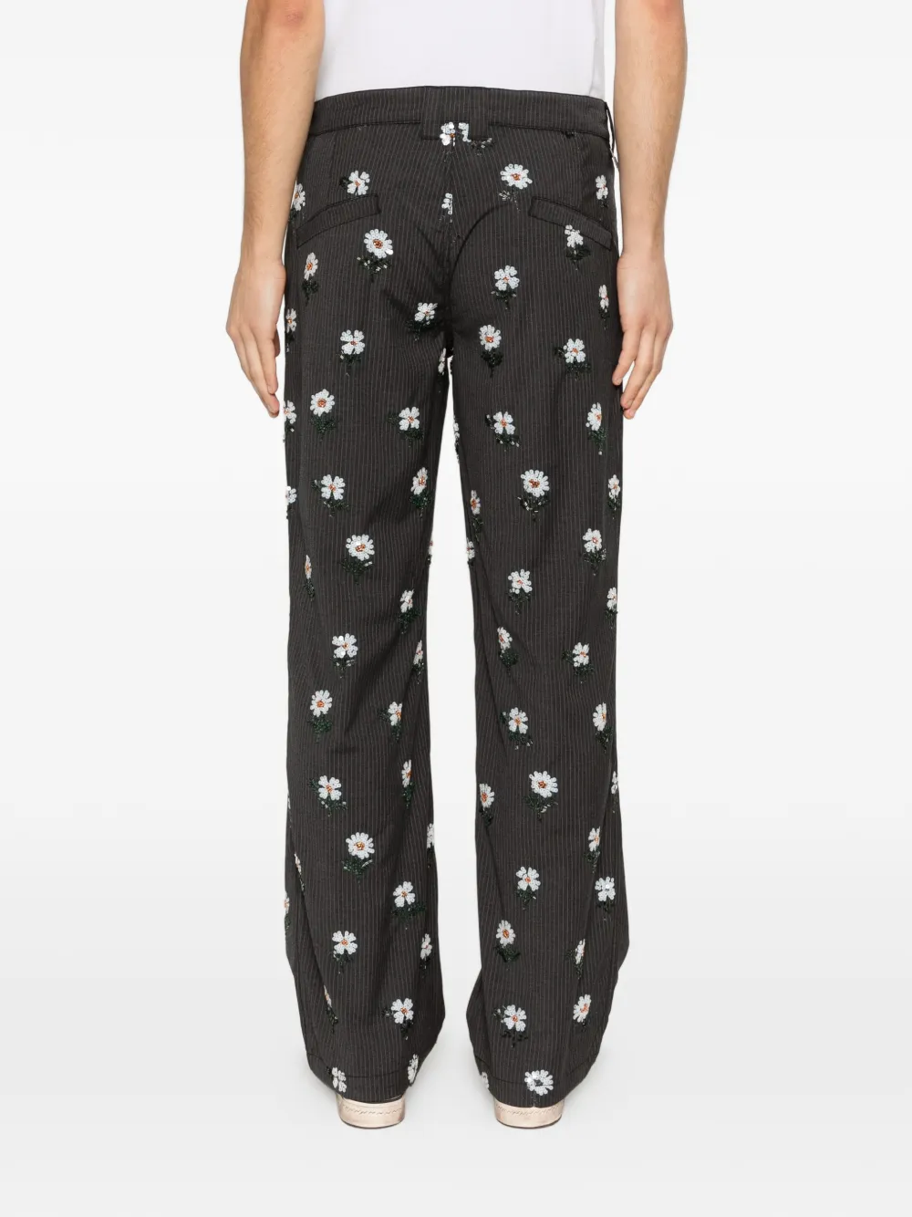 Honor The Gift Straight broek verfraaid met pailletten Grijs