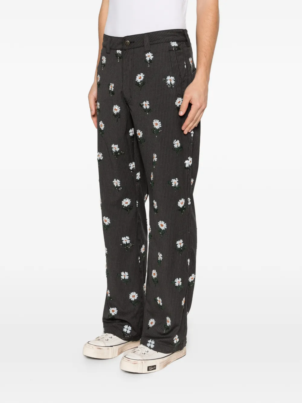 Honor The Gift Straight broek verfraaid met pailletten Grijs