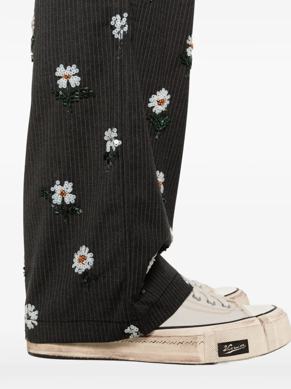 Honor The Gift Straight broek verfraaid met pailletten Grijs
