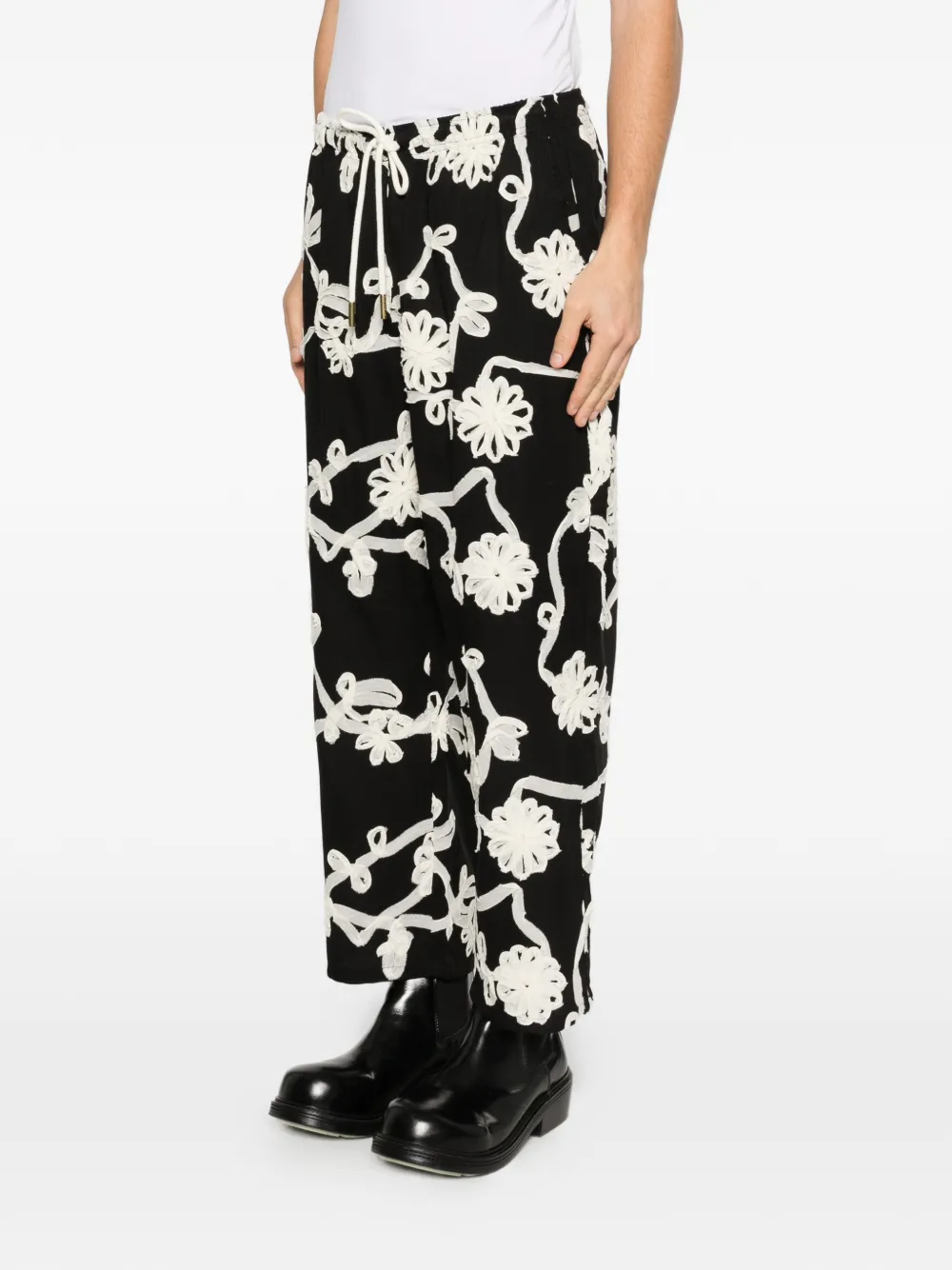 Honor The Gift Broek met trekkoord Zwart