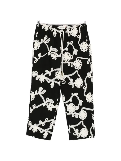 Honor The Gift embroidered drawstring trousers
