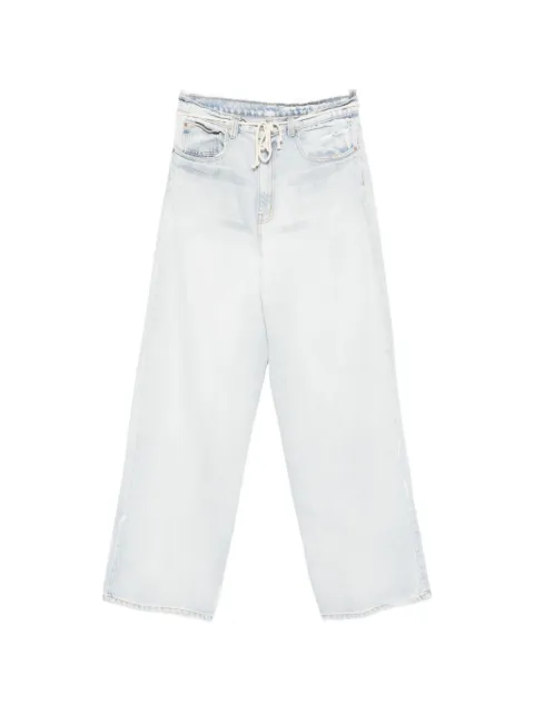RIVINGTON ROI REBIS bleached drawstring jeans